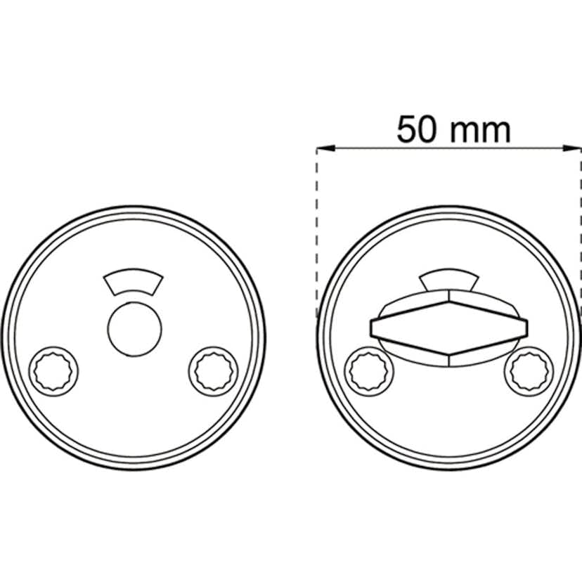 WC-beslag Habo A262 Alicante