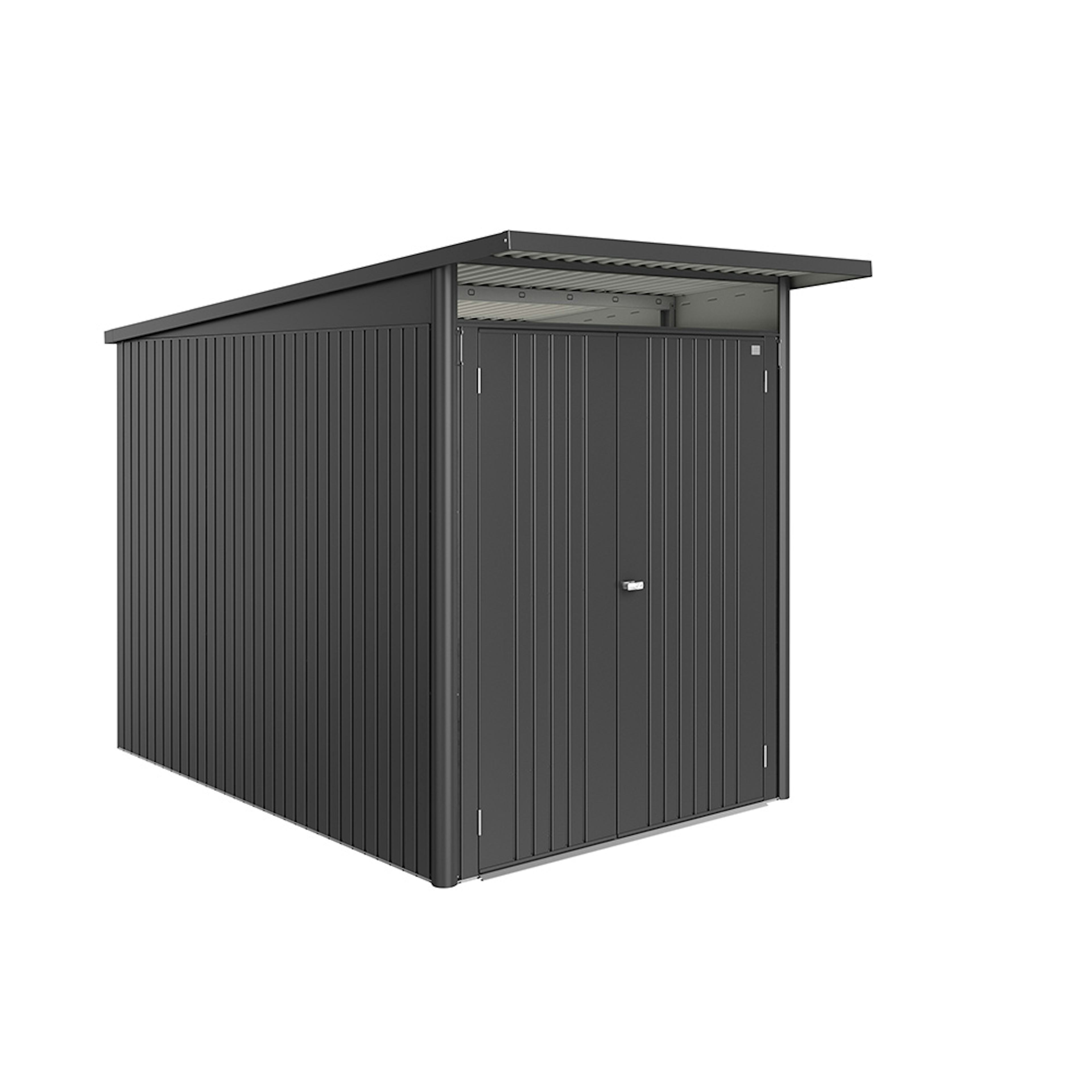 Redskapsbod Biohort Avantgarde Eco A3 Metallic Mörkgrå Dubbeldörr