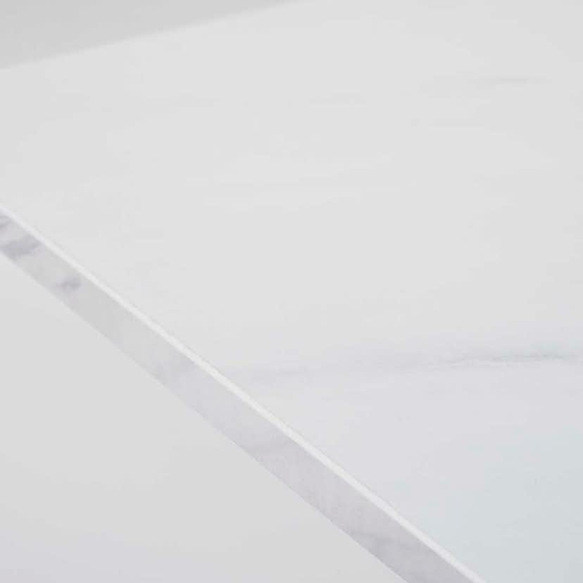 Tvättställsskåp Noro Relounge Vit Med Bänkskiva Ljus Marmor