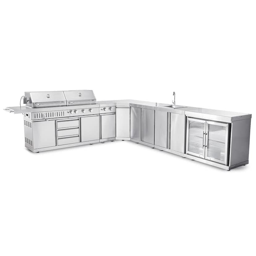 Hörnmodul Myoutdoorkitchen Classic Line Stainless 304SS 90° Large