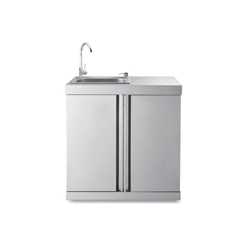 Diskbänk Myoutdoorkitchen Classic Line Stainless 304SS Med Förvaringsskåp