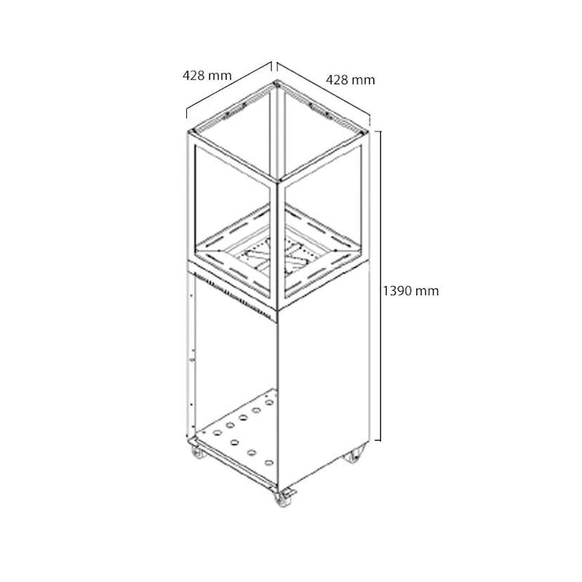 Terrassvärmare Muztag Murcia