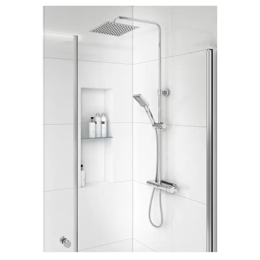 Takduschset Gustavsberg Estetic 150 cc Anslutning Nedåt/Uppåt