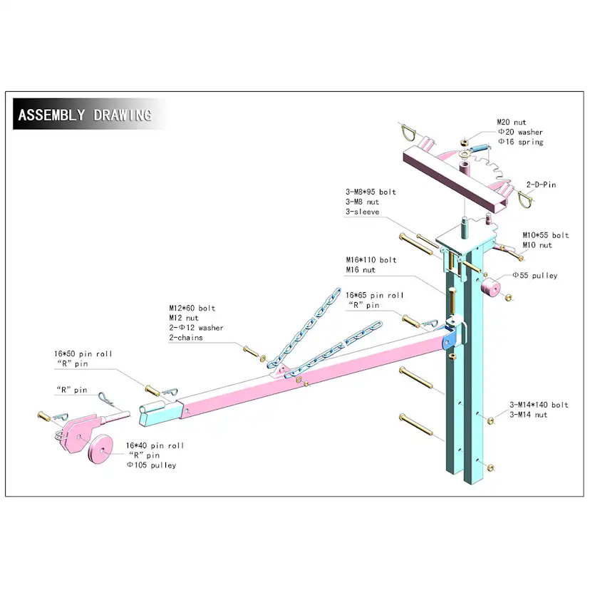 Timmervagn ATV Metalcraft