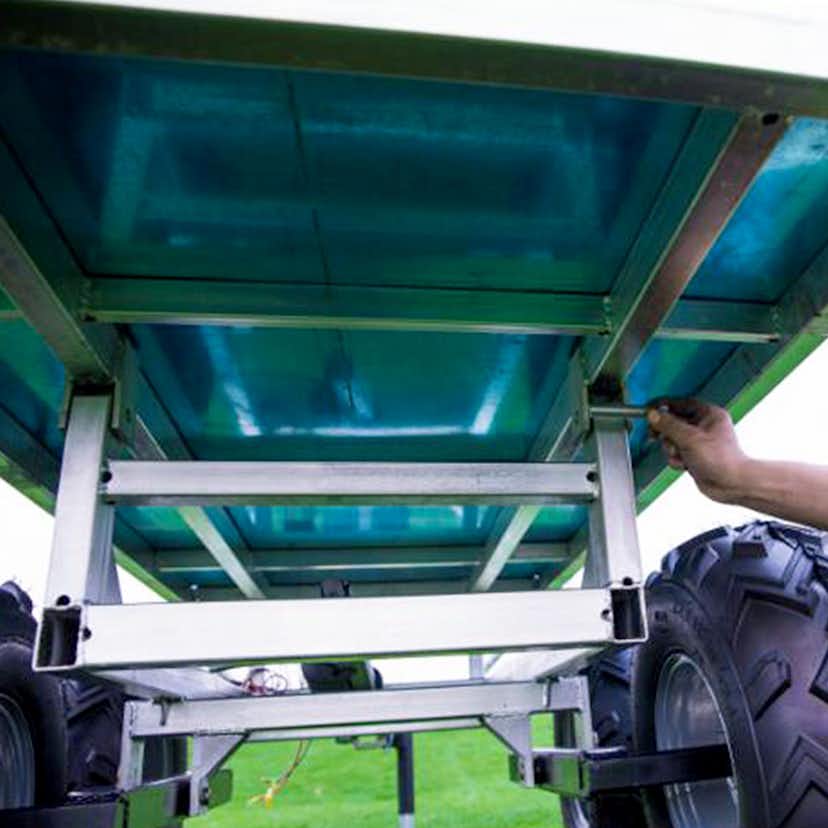 Timmervagn Metalcraft Till ATV-släp