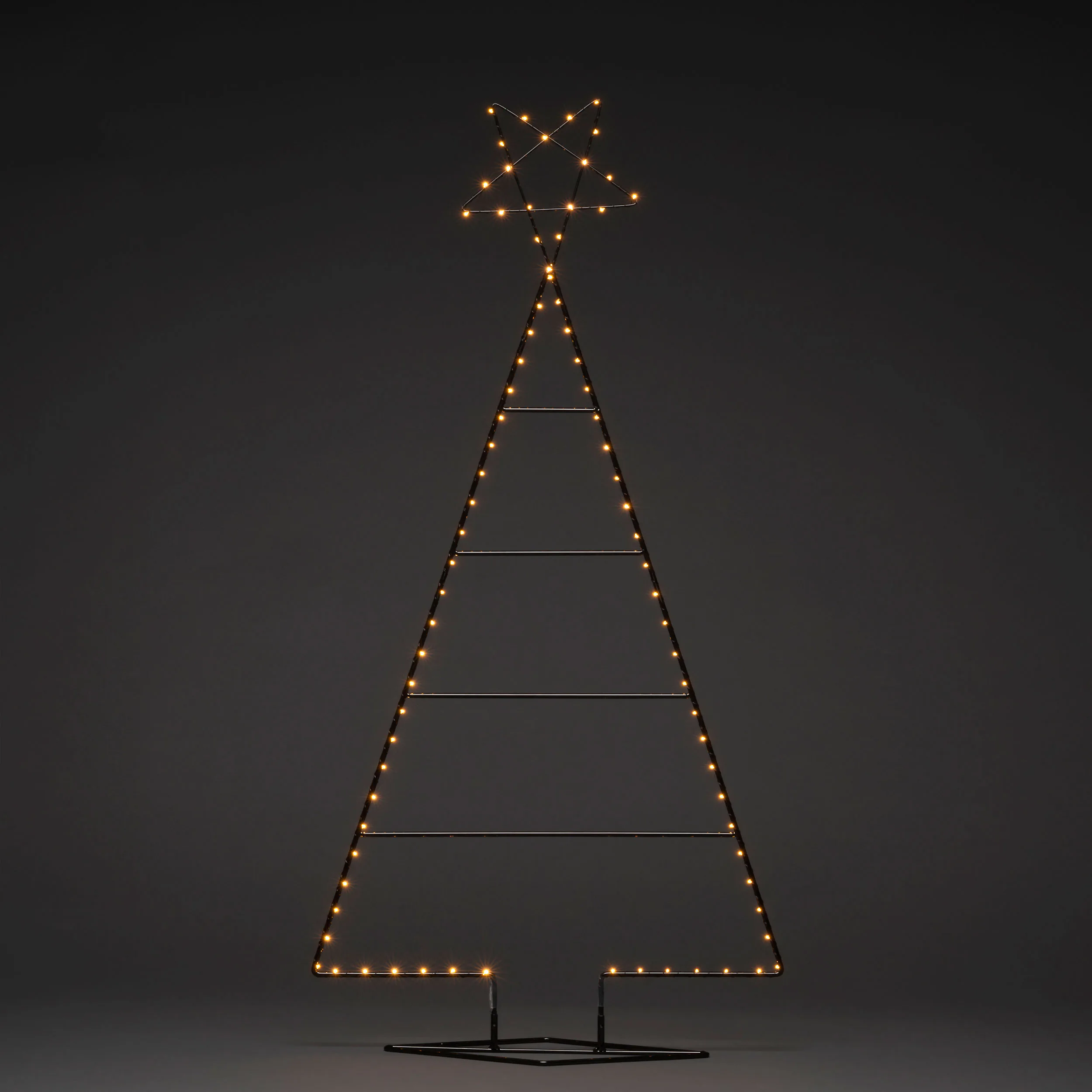 Metallgran Gnosjö Konstsmide H110 Svart