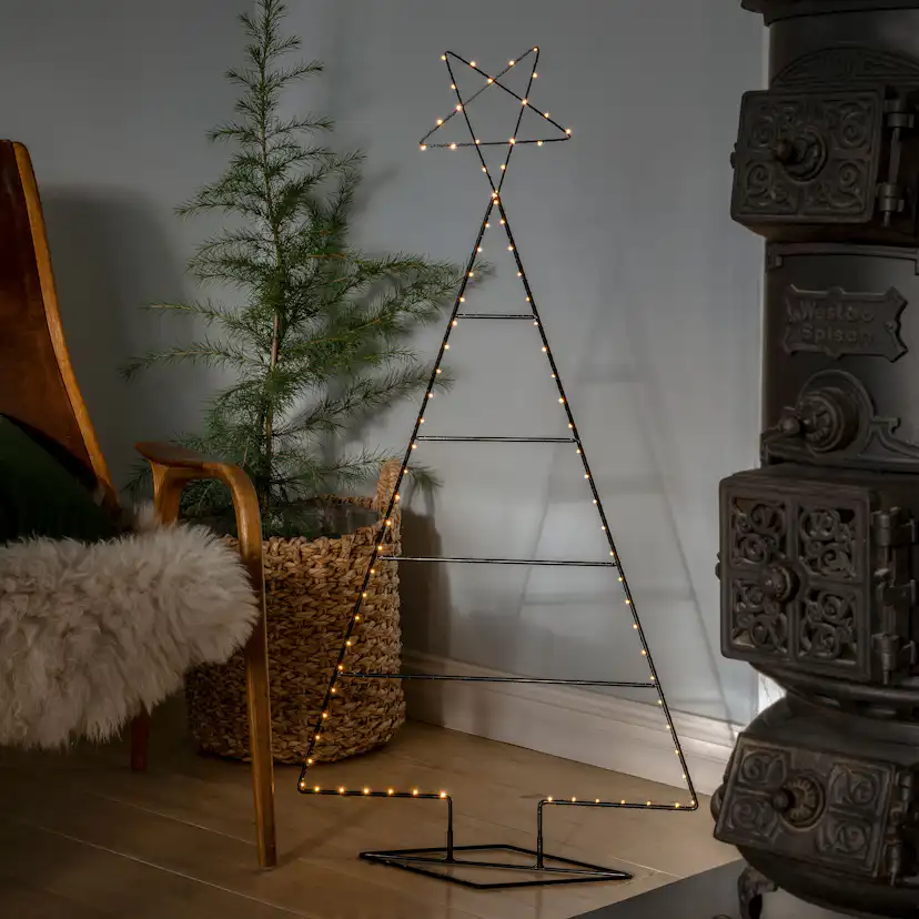 Metallgran Gnosjö Konstsmide H110 Svart