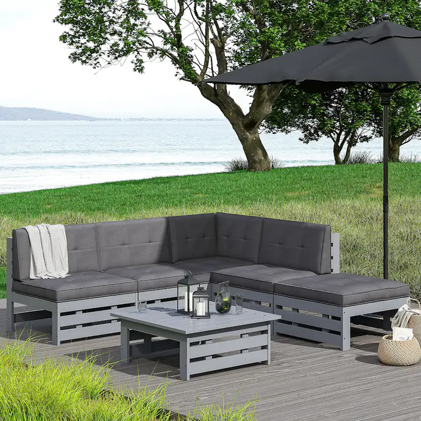 Loungesoffa KWA Mittdel Utomhus