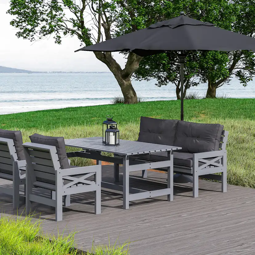 Utebänk KWA med Dyna