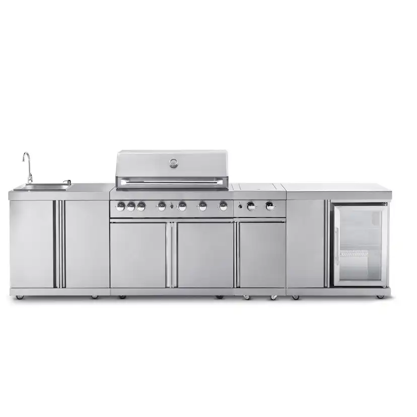 Fristående Utekök Myoutdoorkitchen Stainless Collection Florida