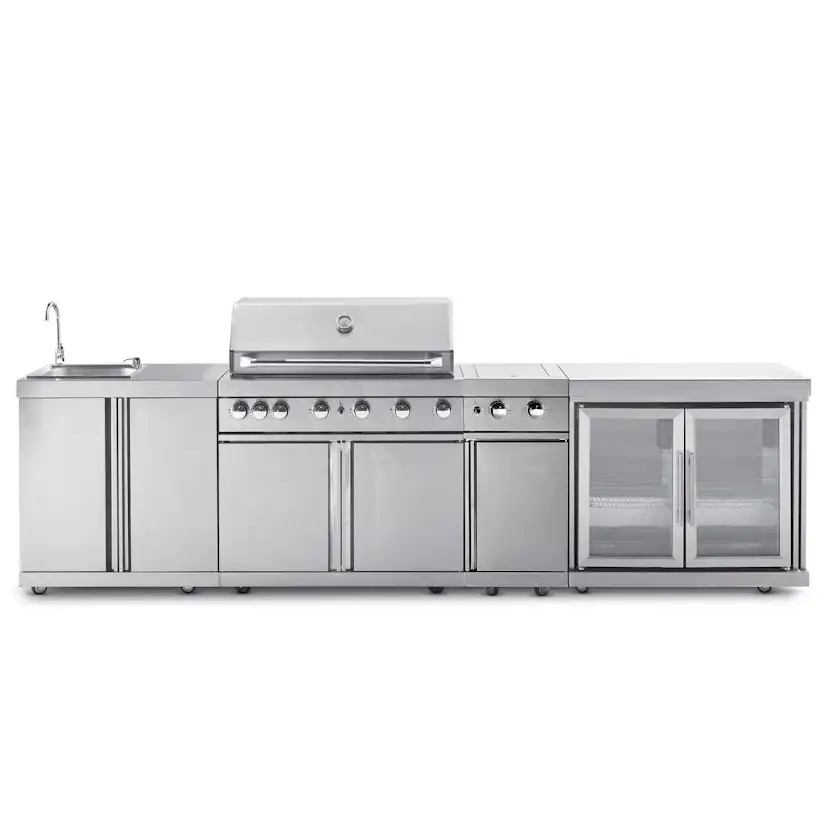 Fristående Utekök Myoutdoorkitchen Stainless Collection Wisconsin