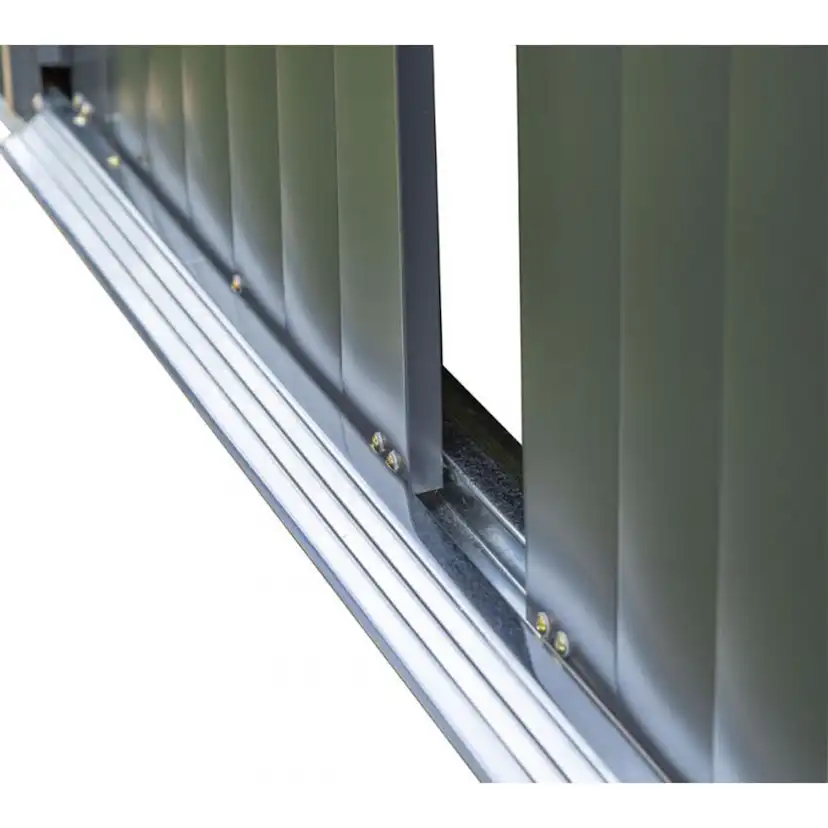 Förråd gop Trenix Antracit 8,5 kvm Redskapsbod Byggsats i Stål