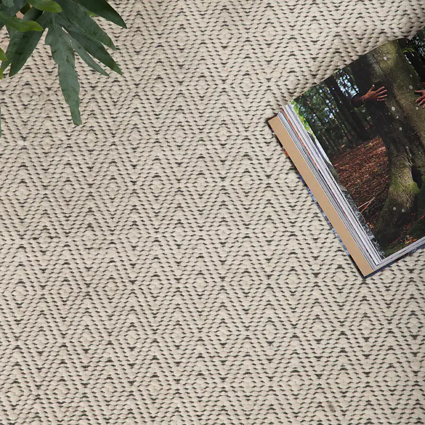 Handvävd Matta Venture Home Julana Rund Ull