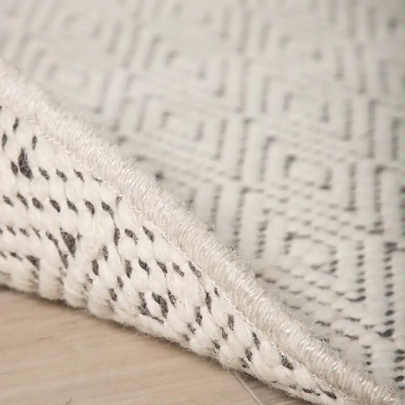 Handvävd Matta Venture Home Julana Rund Ull