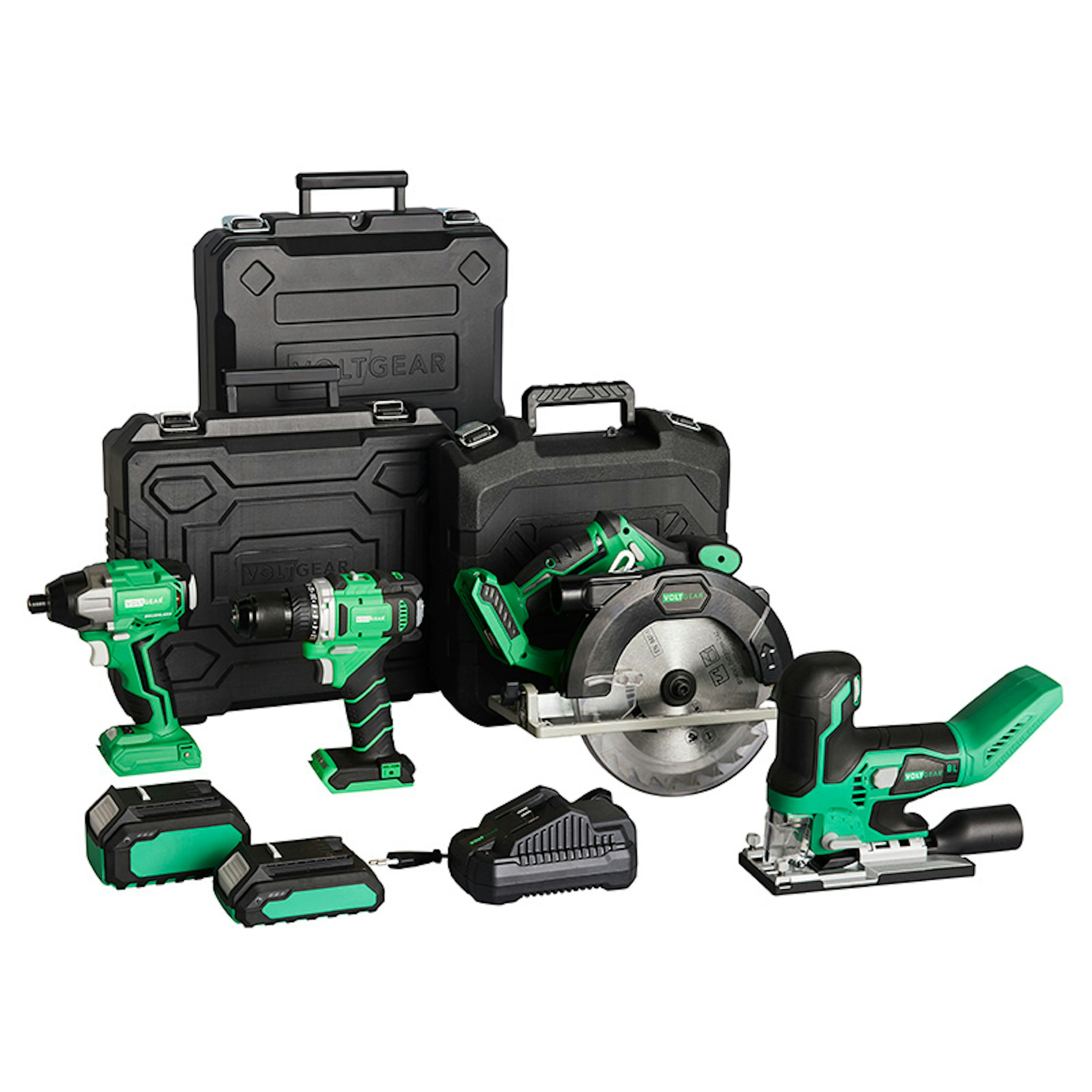 Verktygspaket Voltgear 7-Delar Plus 20V