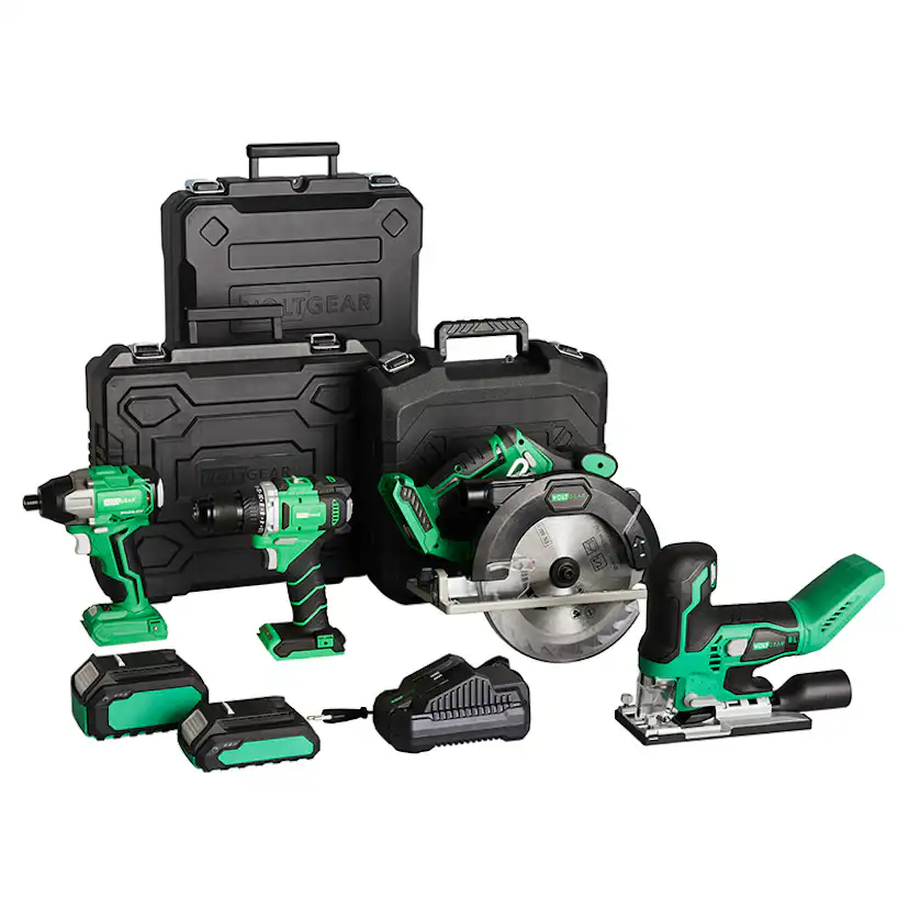 Verktygspaket Voltgear 7-Delar Plus 20V