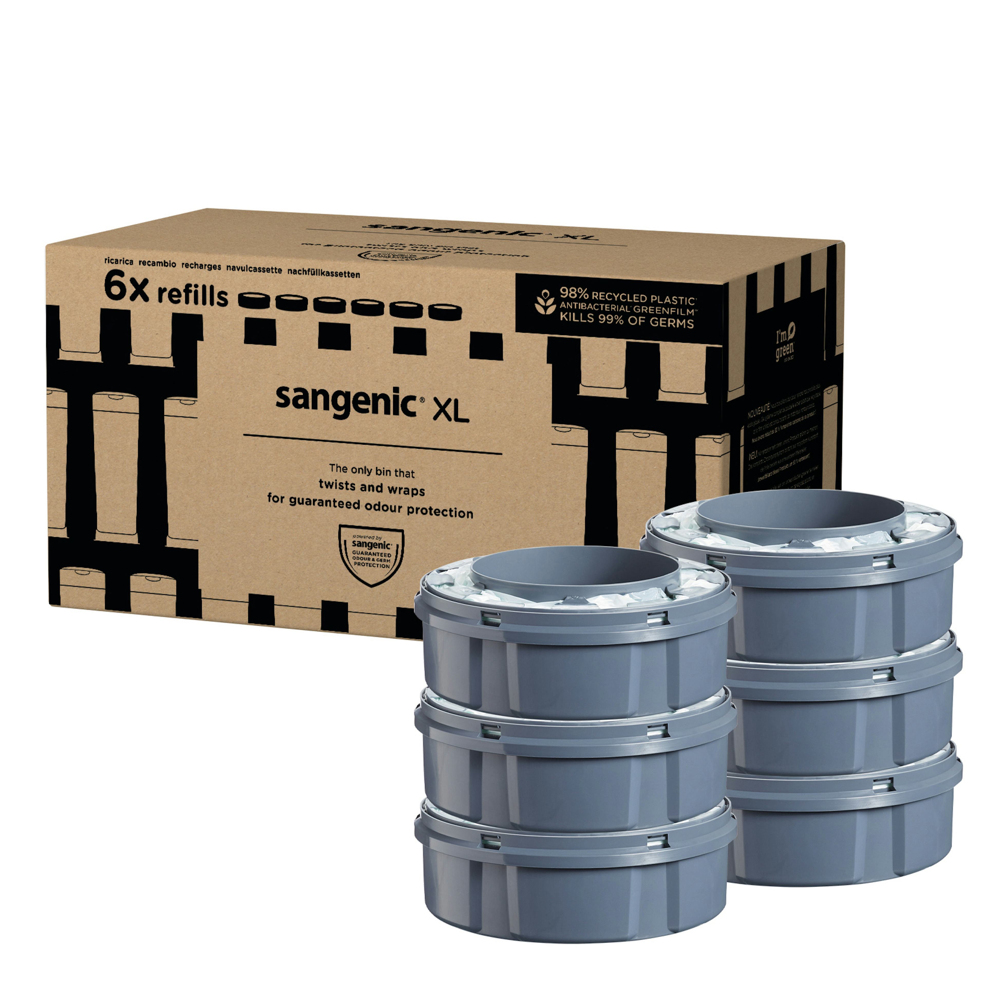 Refill Sangenic till Blöjhink XL