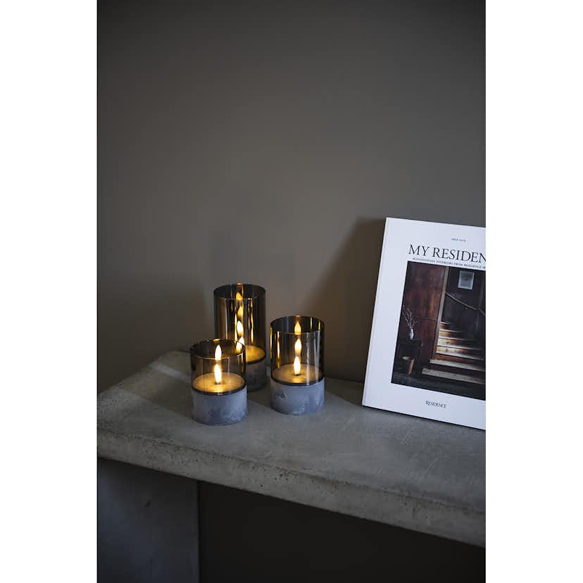 Ljuslykta Gnosjö Konstsmide Set 1819 LED