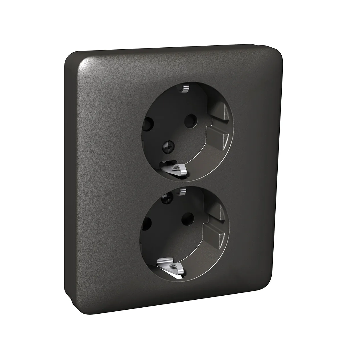 Vägguttag Schneider Electric Exxact Snabbanslutning