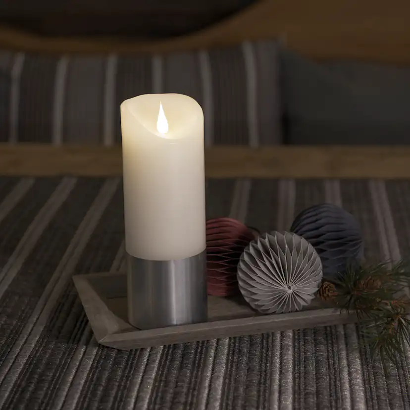 Vaxljus Gnosjö Konstsmide med Folie 20,5 cm