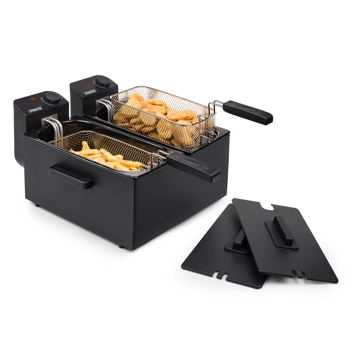 Fritös Princess Dubbel 2x3 L 2x1800W