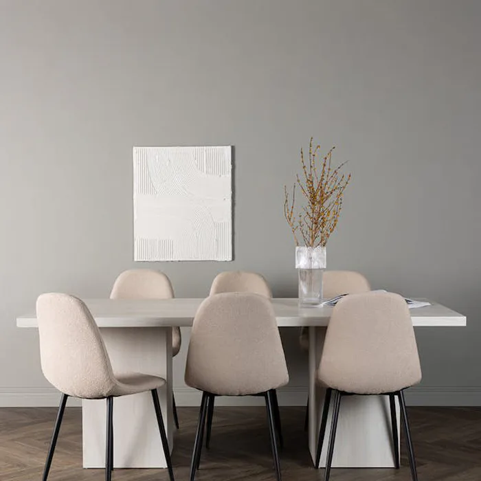 Matgrupp Venture Home Olga med 6 Polar Stolar