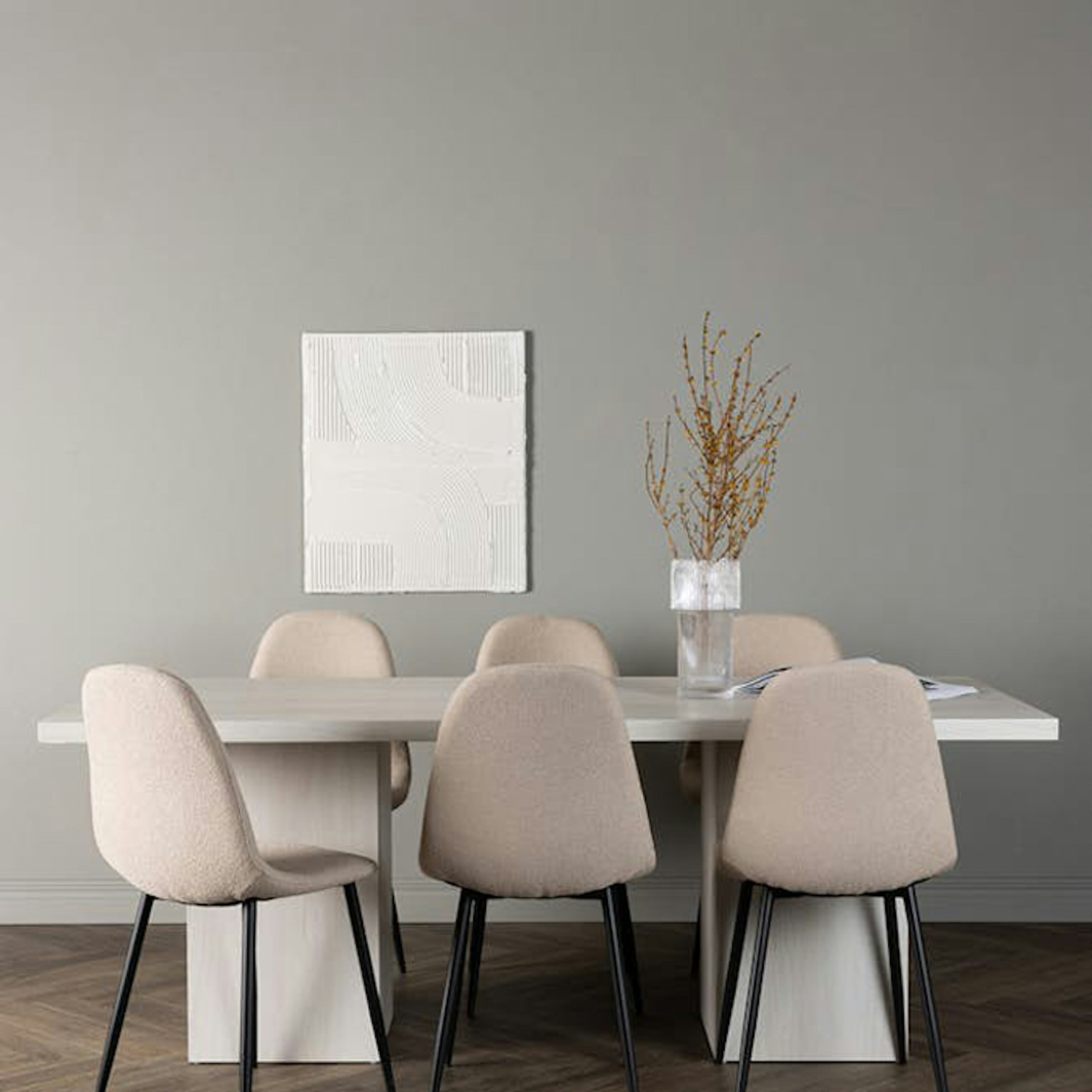 Matgrupp Venture Home Olga med 6 Polar Stolar