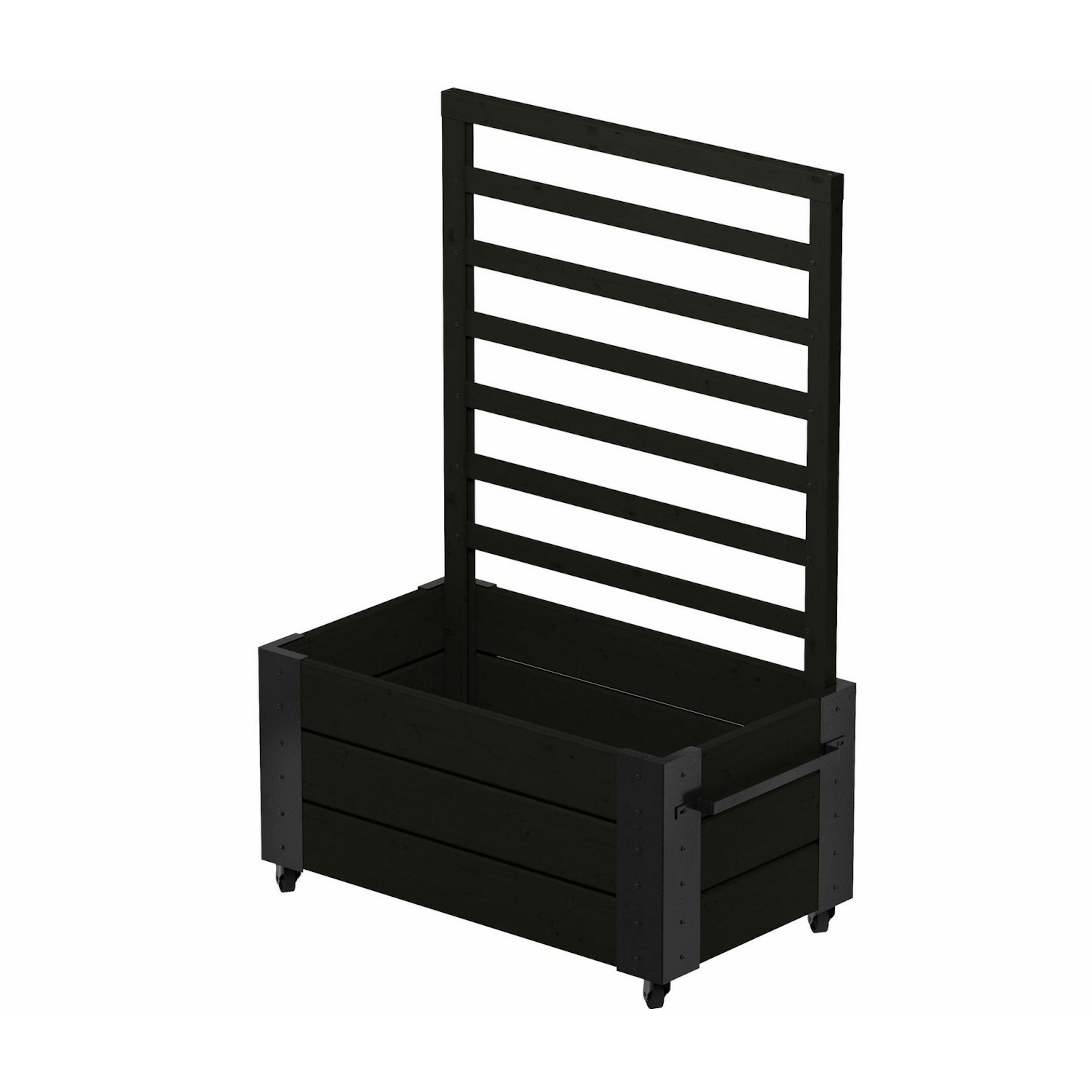 Blomlåda Cubic Med Spaljé