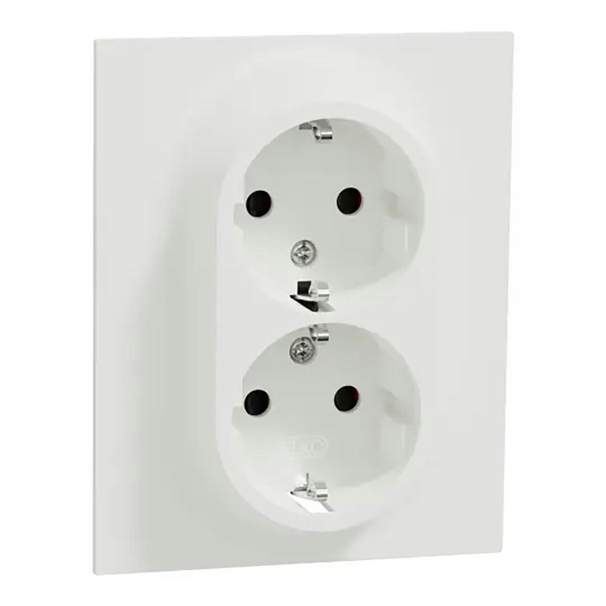 Vägguttag Elko One 2-vägs Jordad med Snabbanslutning