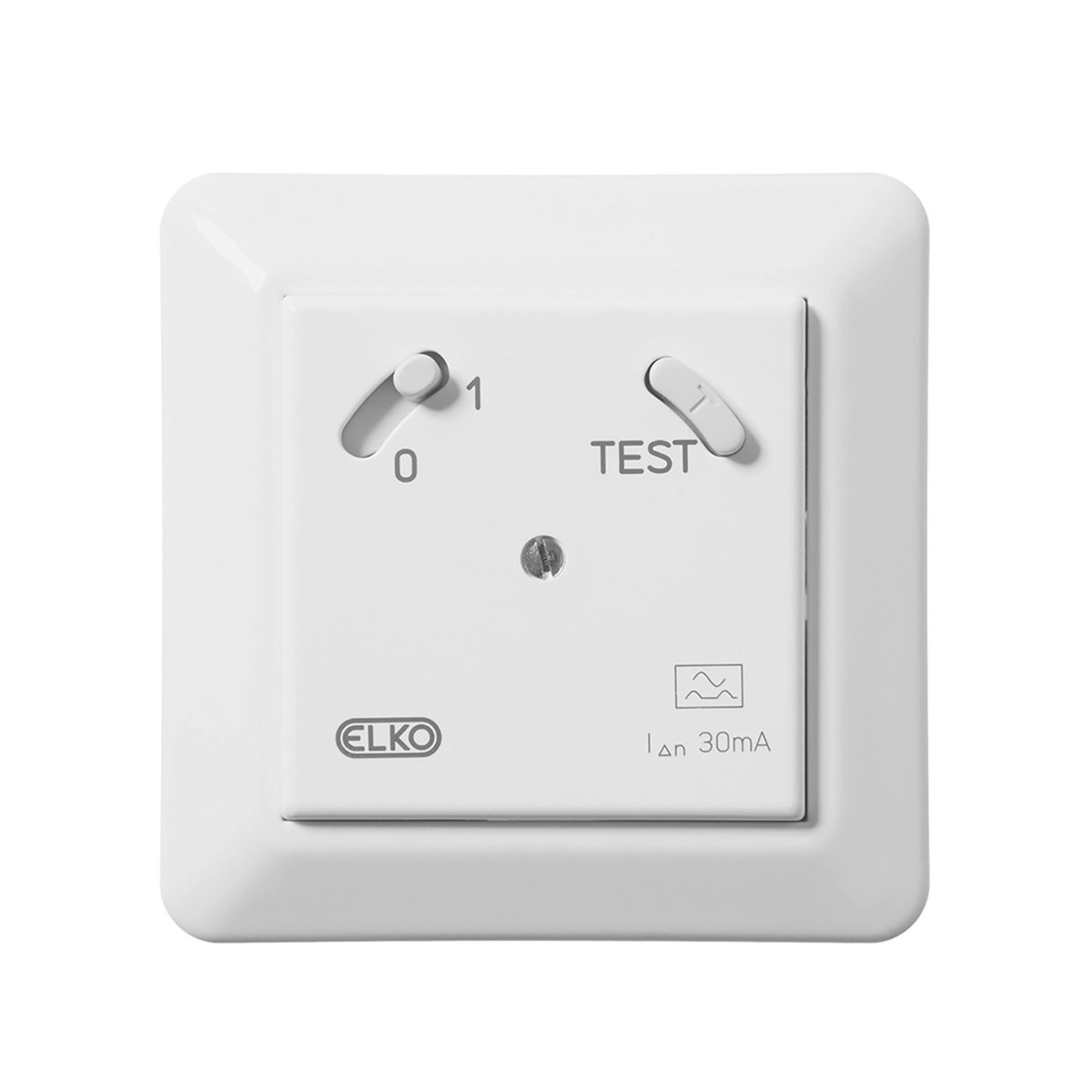 Jordfelbrytare Elko Typ A RS Renvit