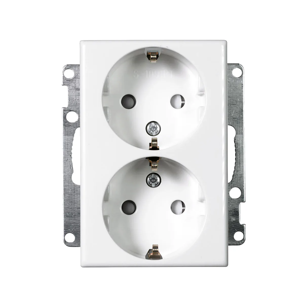 Vägguttag Elko 2-Vägs Utan ram RS Renvit