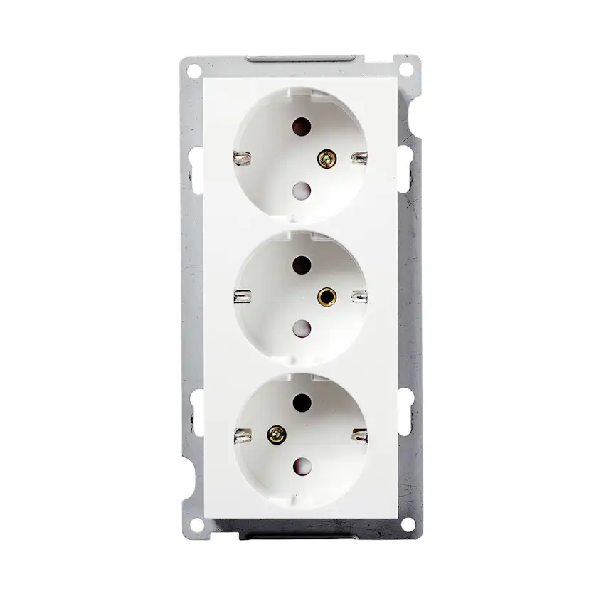 Vägguttag Elko 3-Vägs RS16