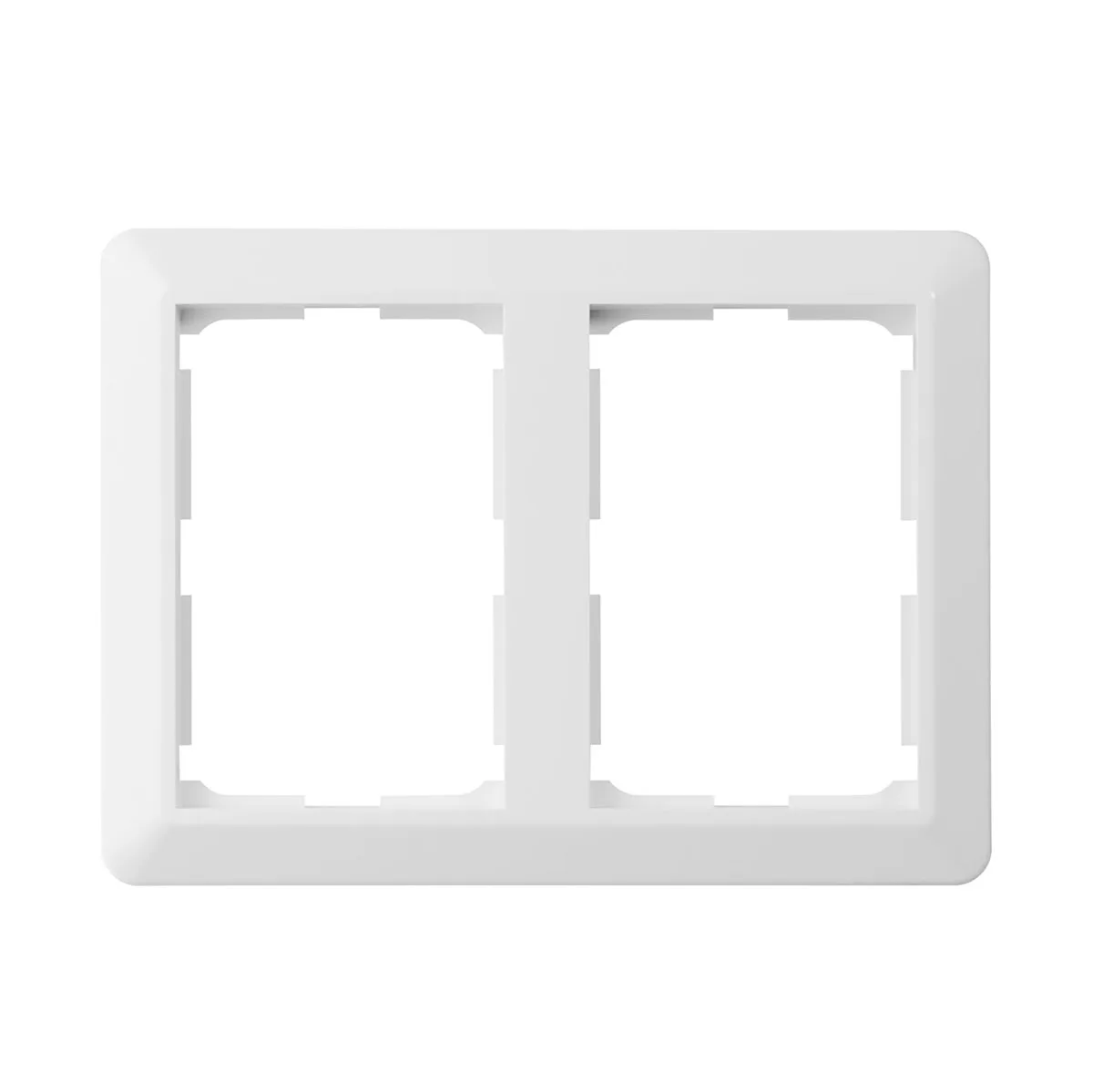 Kombiram Elko För 2-Vägsuttag RS Renvit