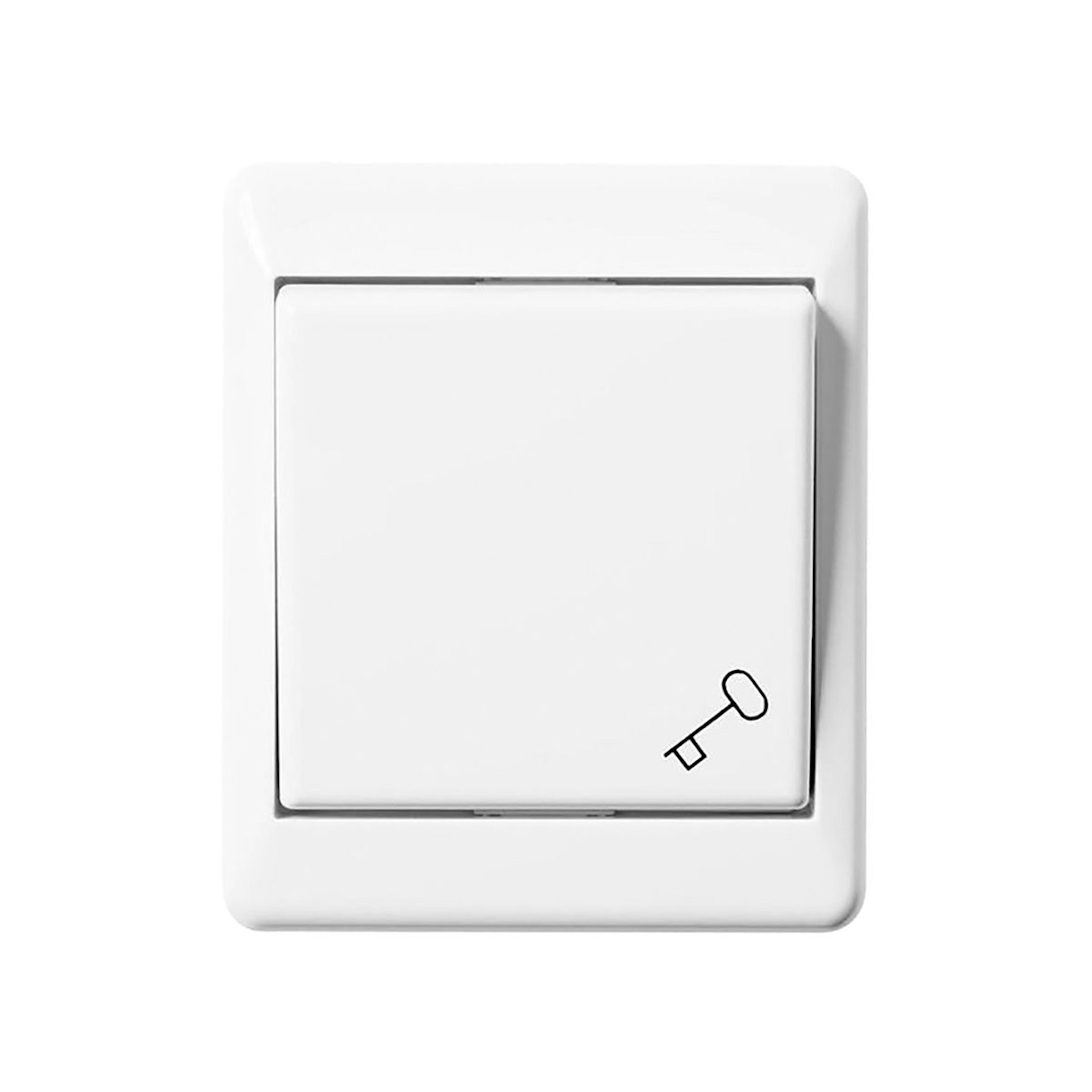 Impulsbrytare Elko Dörröppning RS Renvit