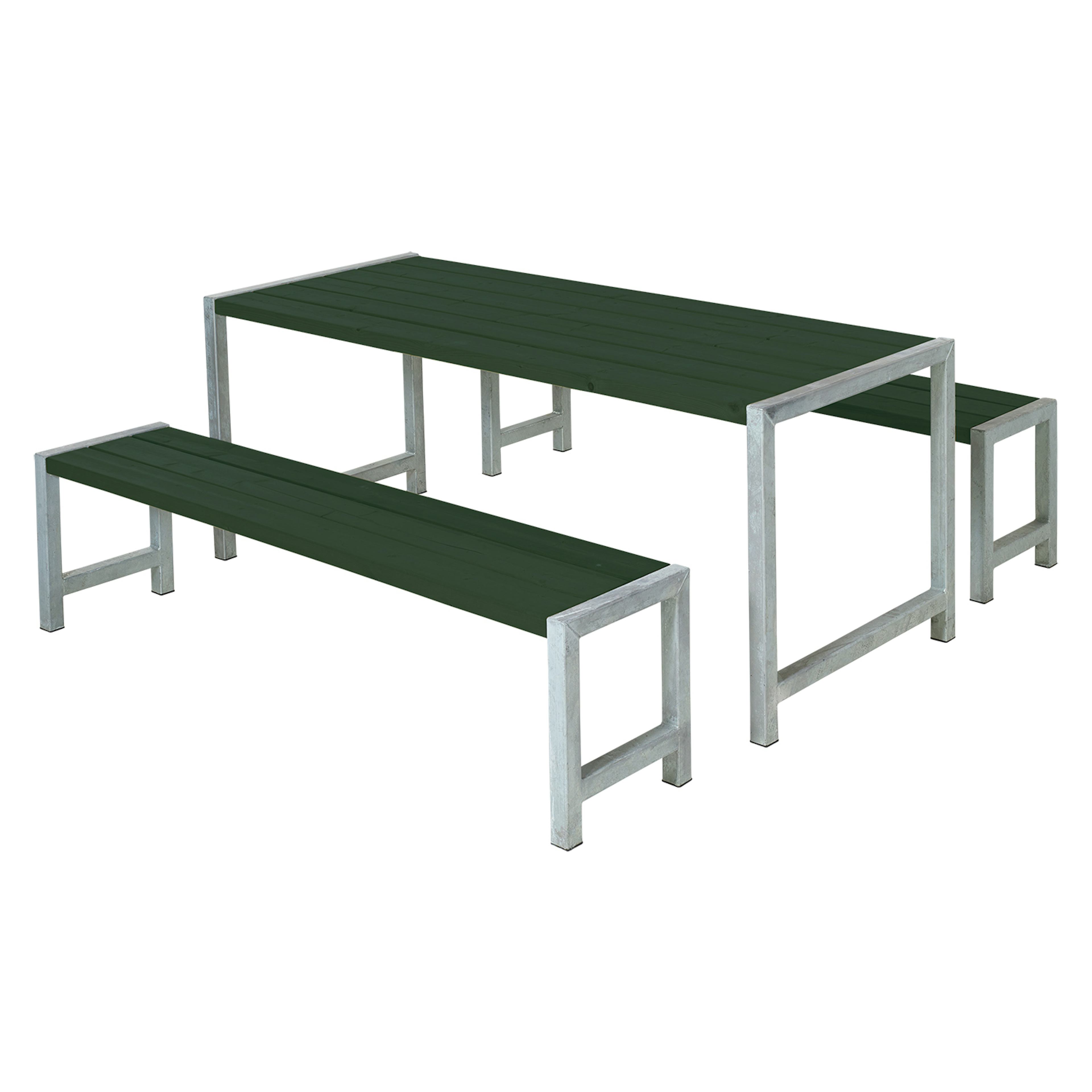 Picknickbord PLUS 186 cm Grön Utomhus