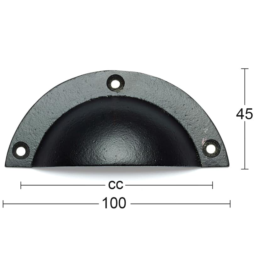 Lådhandtag Habo Alice Smide 2-pack