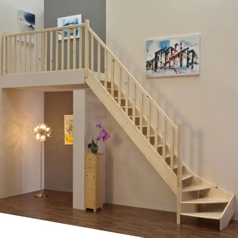 Lofttrappa Byggera Prima L-form