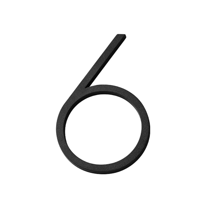 Husnummer Habo Selection Contemporary Små Svart