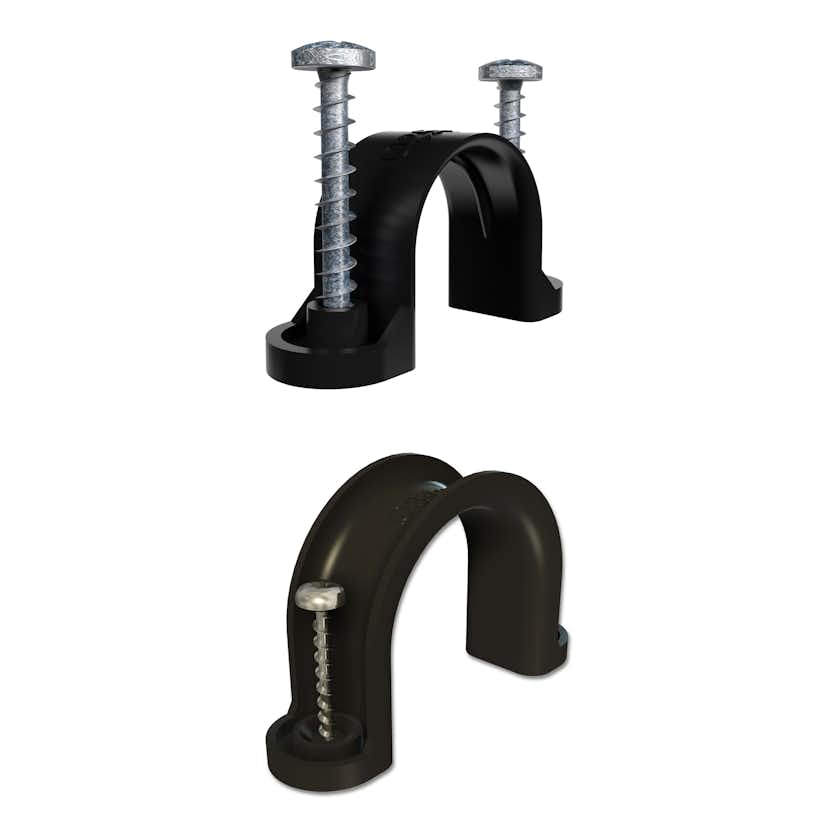 Plastklammer LK Systems Tomrör 25 mm