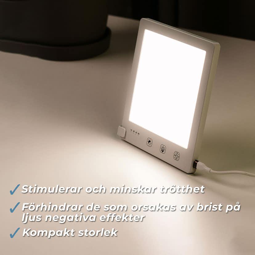 Ljusterapilampa Lykke Pro 1000