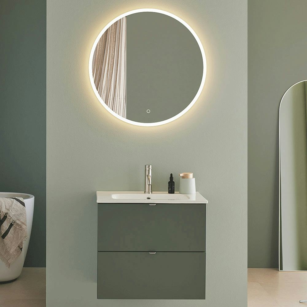 Tvättställsskåp Hafa Haze 2 Lådor med Tvättställ