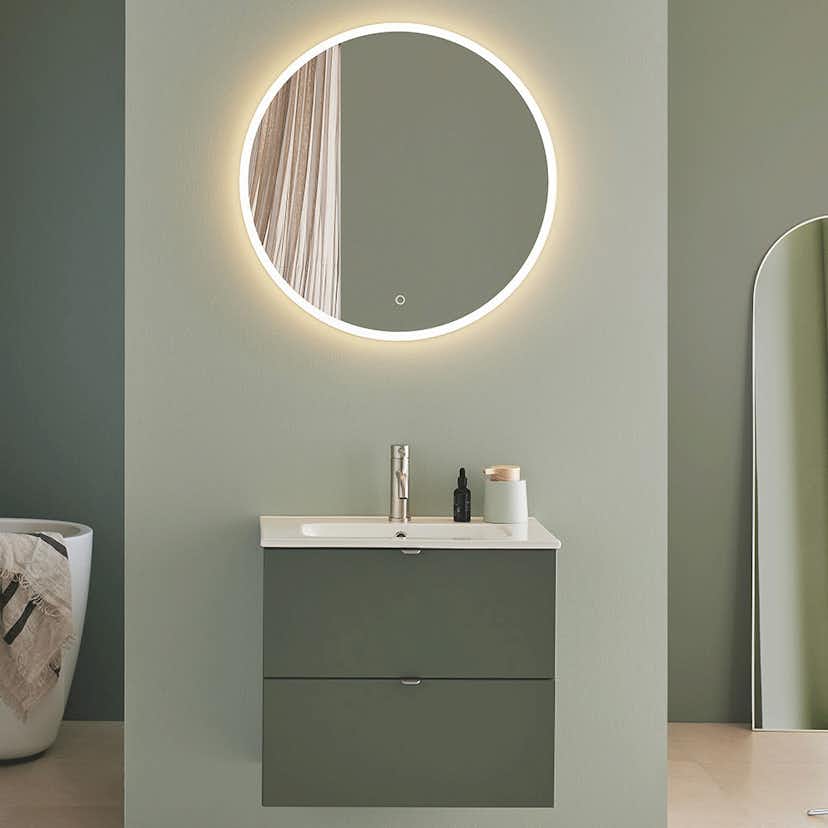 Tvättställsskåp Hafa Haze 2 Lådor med Tvättställ