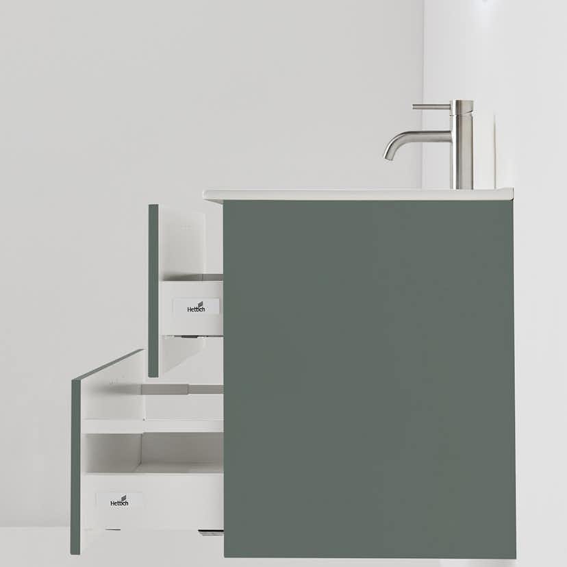 Tvättställsskåp Hafa Haze 2 Lådor med Tvättställ