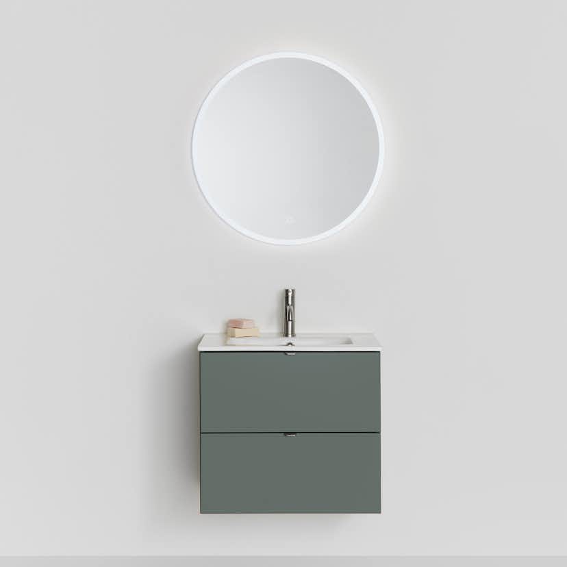 Tvättställsskåp Hafa Haze 2 Lådor med Tvättställ