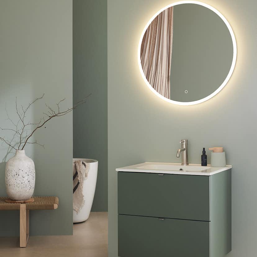 Tvättställsskåp Hafa Haze 2 Lådor med Tvättställ