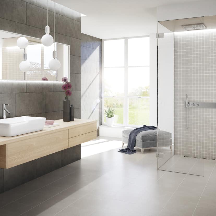 Klinker Arredo Ares Ljusgrå Matt 30x60 cm