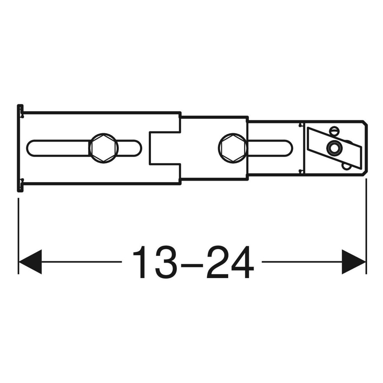 Väggfäste Geberit Duofix