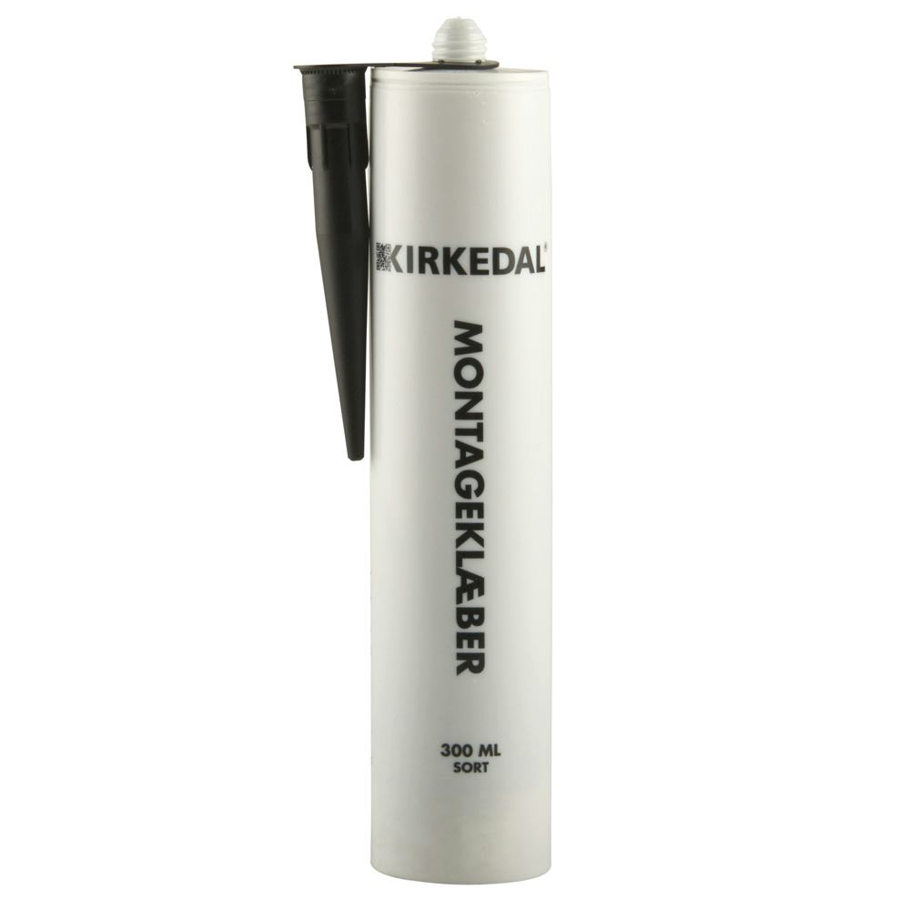 Monteringslim Kirkedal Black 300 ml