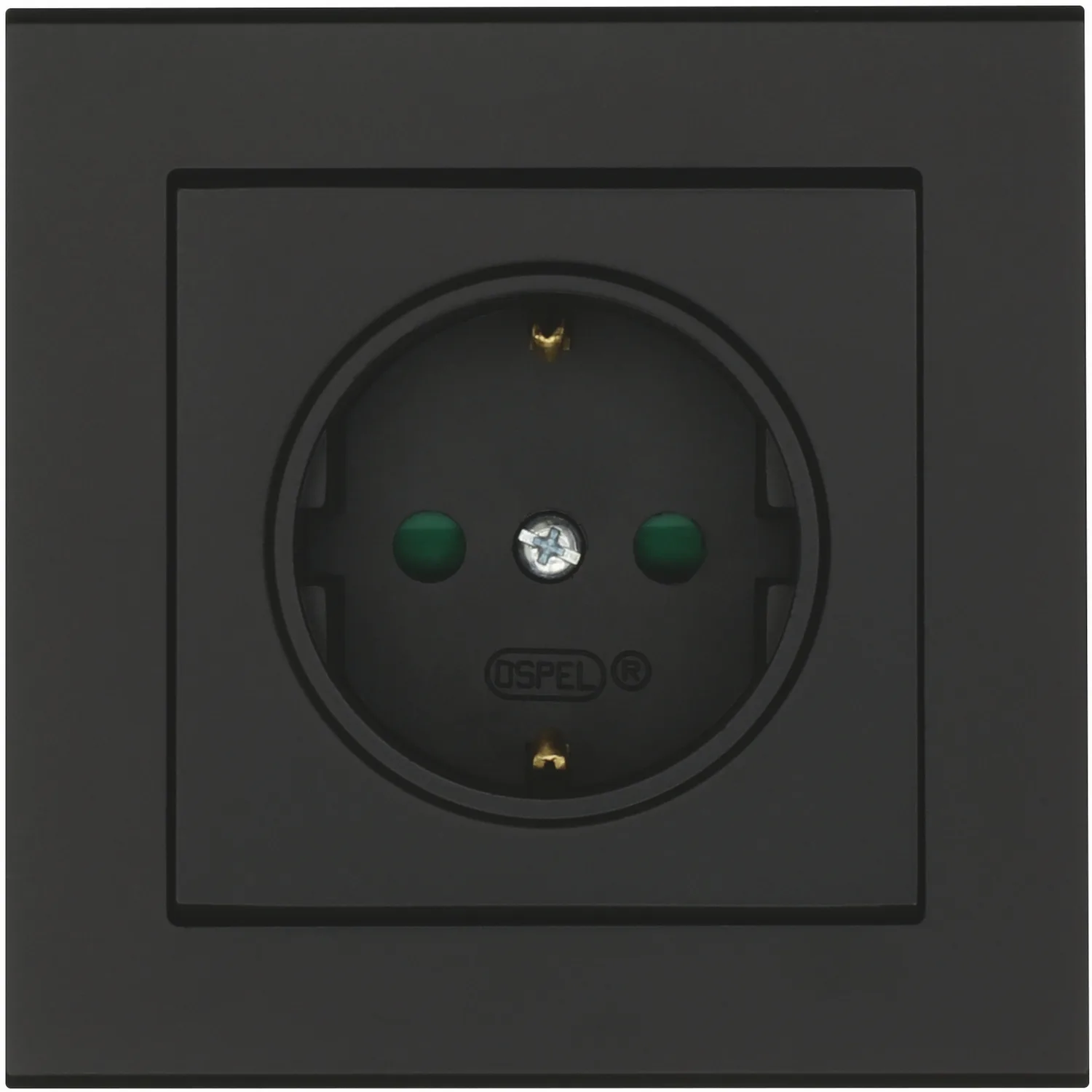 Vägguttag Malmbergs Optima 1-V Mj Skruvlös