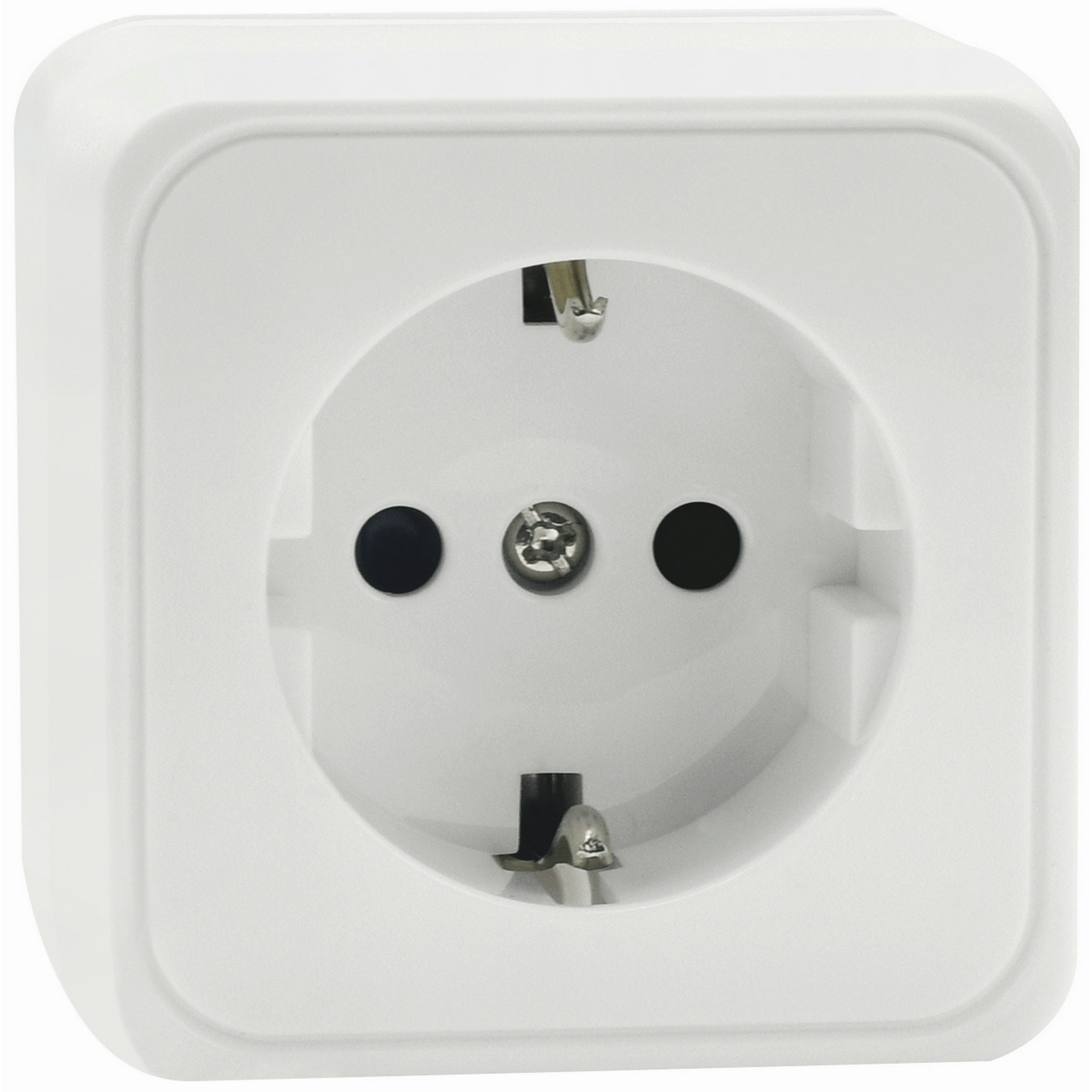 Uttag Malmbergs Gamma 1-Vägs Vit